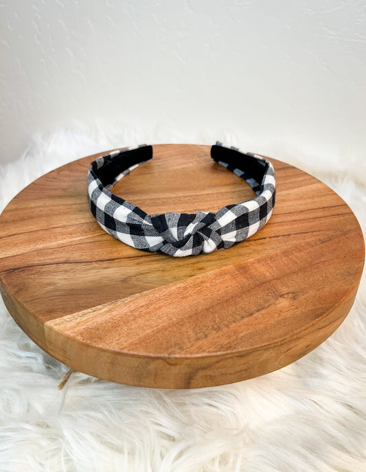 Plaid Reigha Headband