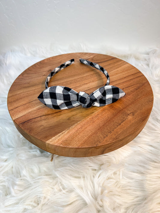 Plaid Mimi Headband